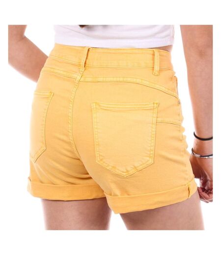 Short jaune femme monday premium lw526 - l