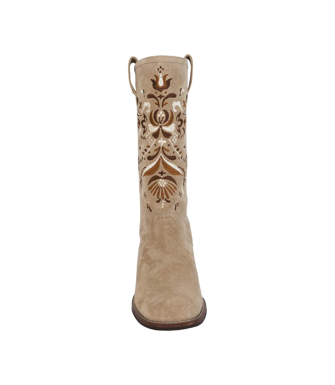 Bottes Cuir Les Tropeziennes par M.Belarbi Violette-5