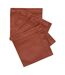 Lot de 4 Serviettes de Table Jane 40x40cm Terracotta-1