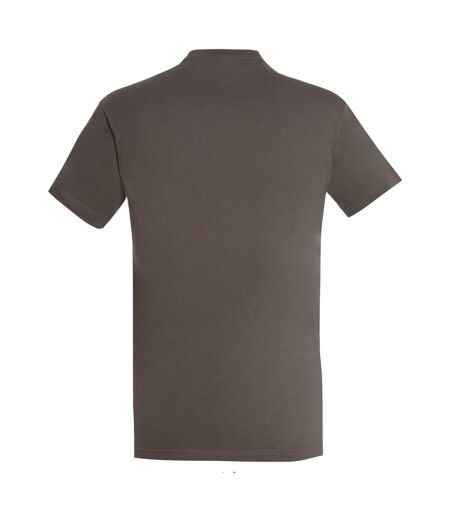 T-shirt manches courtes imperial homme zinc SOLS