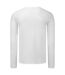 Mens Iconic 150 Long-sleeved T-shirt White Fruit Of The Loom-2