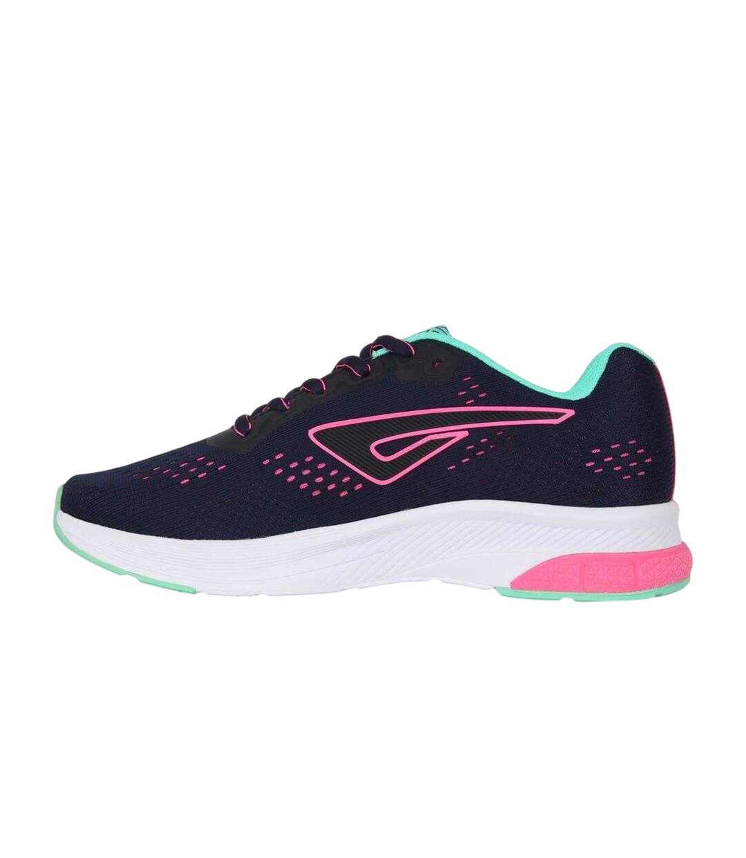 Womens/ladies Tempo Trainers Navy Pink Karrimor-3