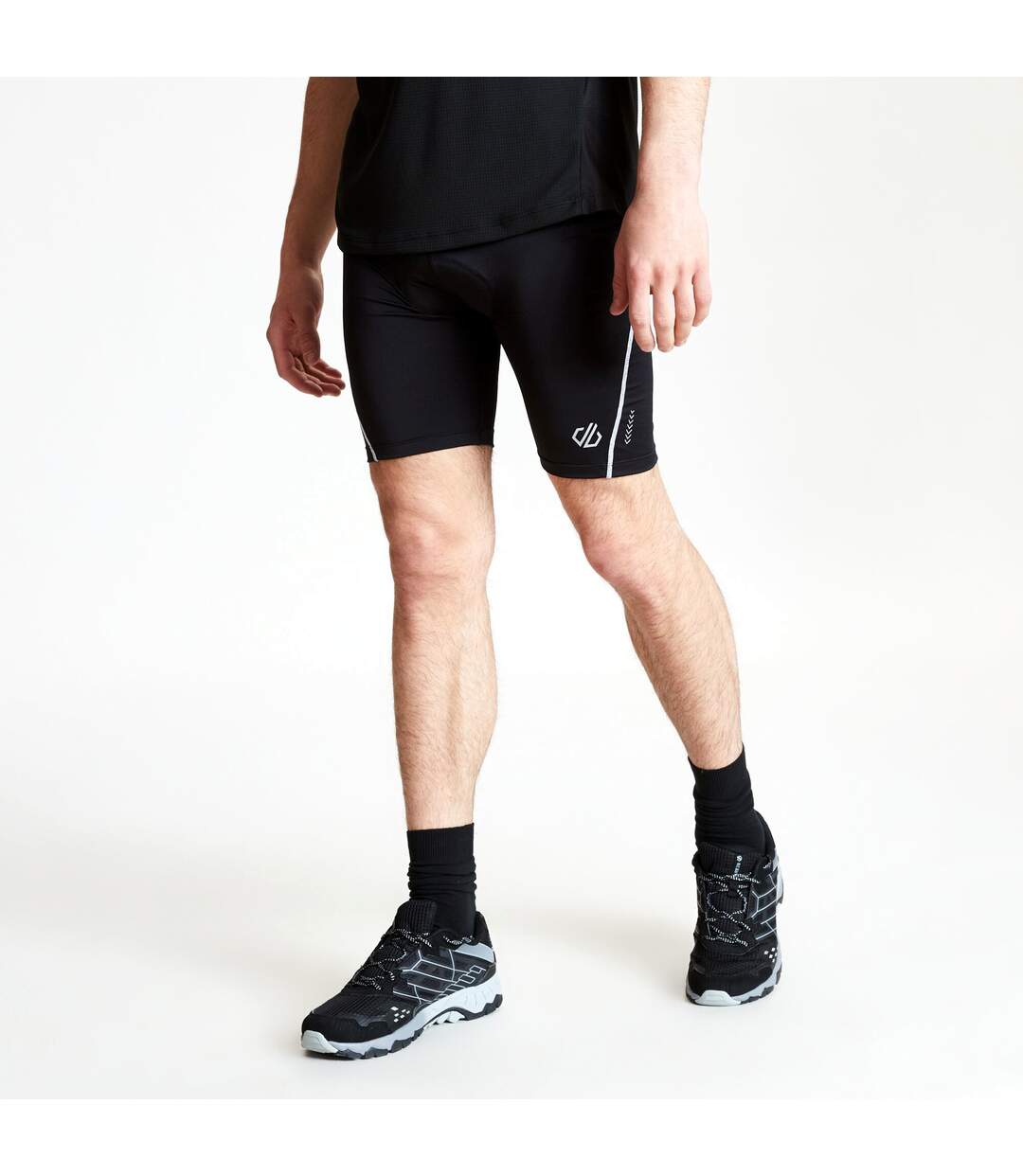 Short de cyclisme bold homme noir/blanc Dare 2b