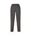 Mens Plaid Straight Trousers Grey Ted Baker-3