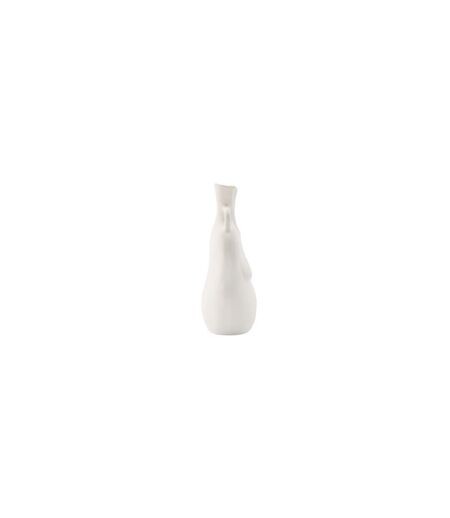 Vase Buste en Céramique Conta 25cm Blanc Cassé