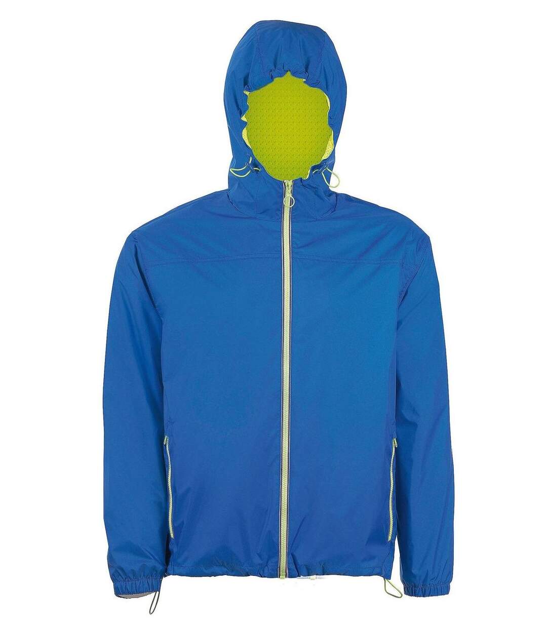 Veste coupe-vent imperméable doublé 01171 - bleu roi - unisexe-1