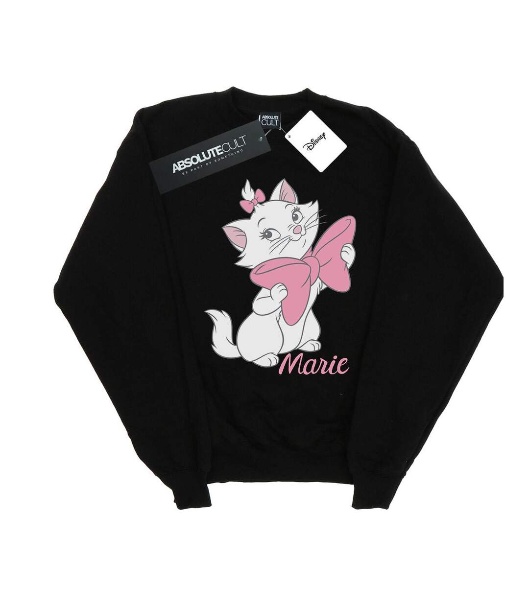 Disney - Sweat ARISTOCATS MARIE BOW - Femme (Noir) - UTBI14042-1