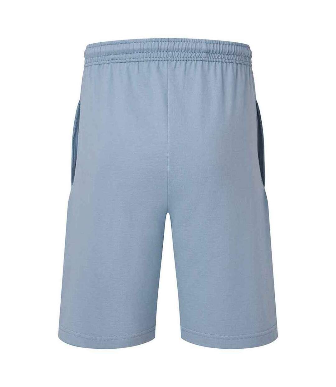 Mens iconic 195 jersey shorts mineral blue Fruit of the Loom