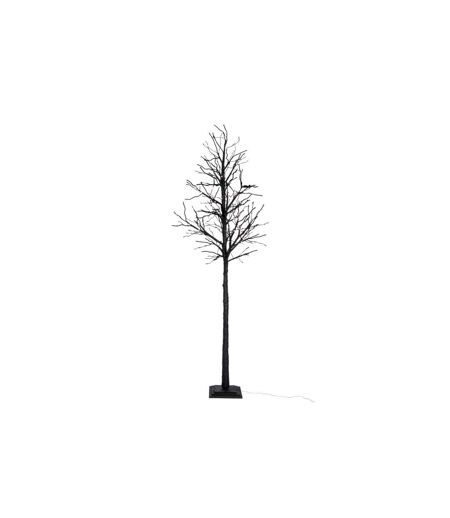 Arbre Déco Défeuillé à Led Nu 300cm Noir