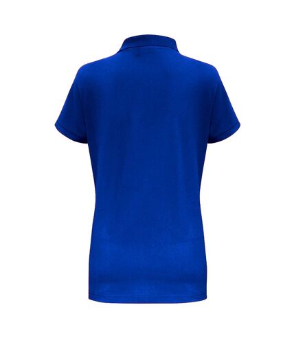 Asquith & Fox Womens/Ladies Short Sleeve Contrast Polo Shirt (Royal/ White) - UTRW5353