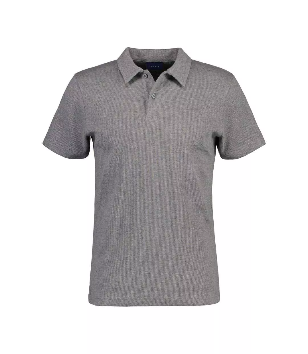 Polo Style Texturé Homme Gris Gant-1