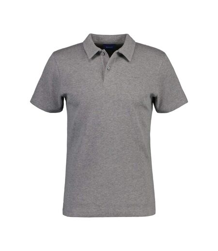 Polo Style Texturé Homme Gris Gant