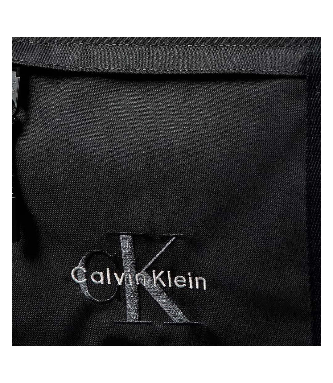 Sac de voyage noir homme calvin klein jeans bold duffle-2