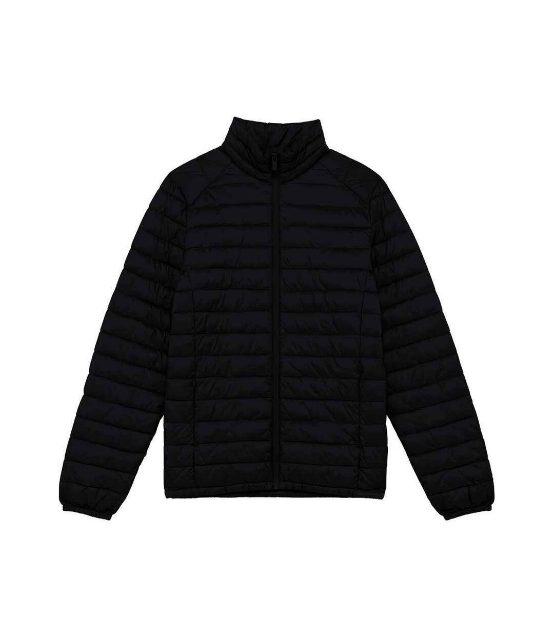 Mens recycled lightweight padded jacket black Native Spirit