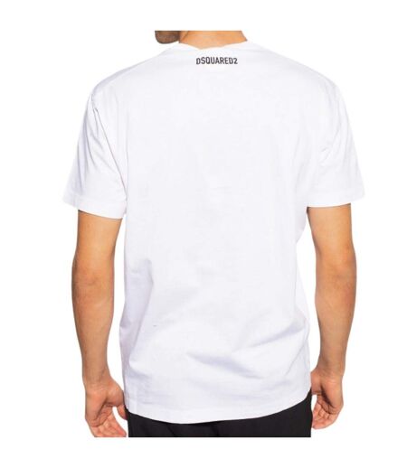 Unisex Adult Cool Logo Printed T-shirt White DSquared2