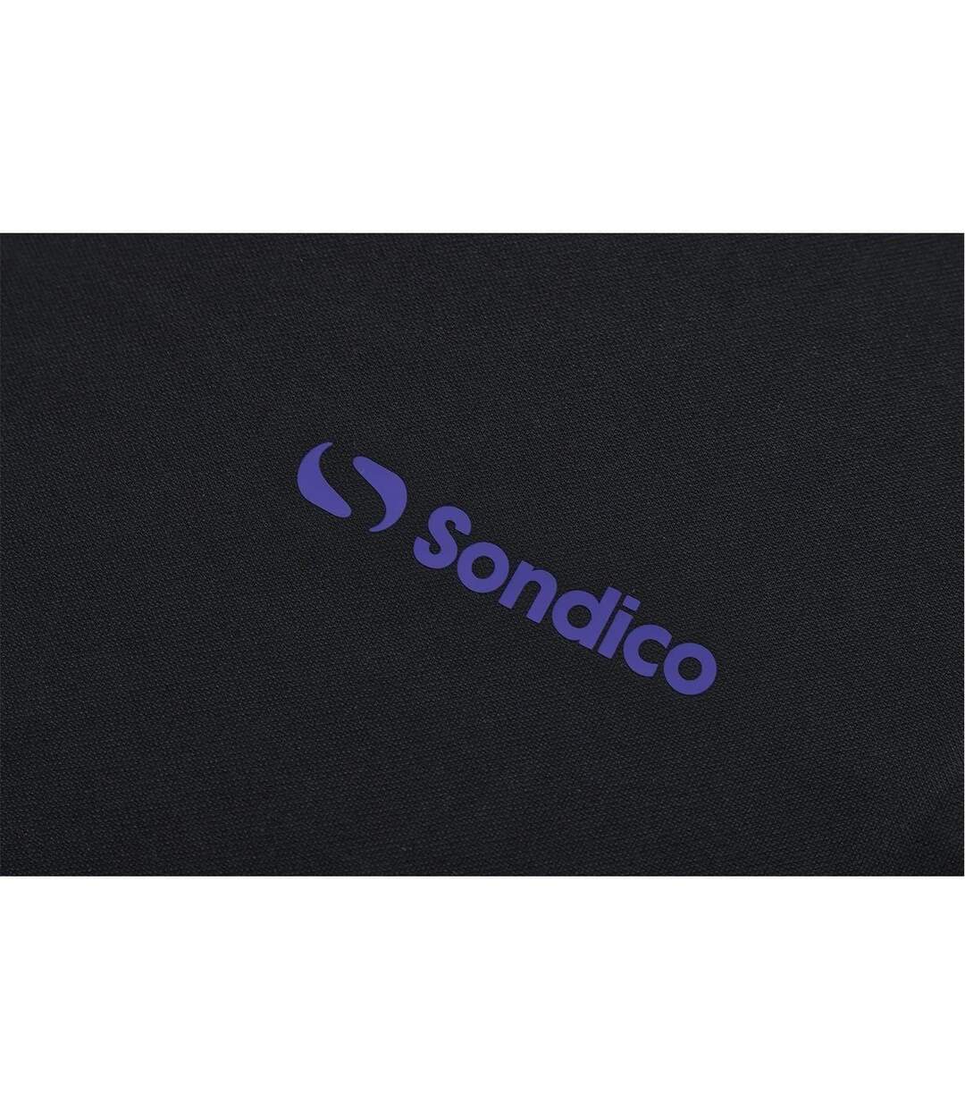 Womens/ladies Logo Drill Top Black Sondico-4