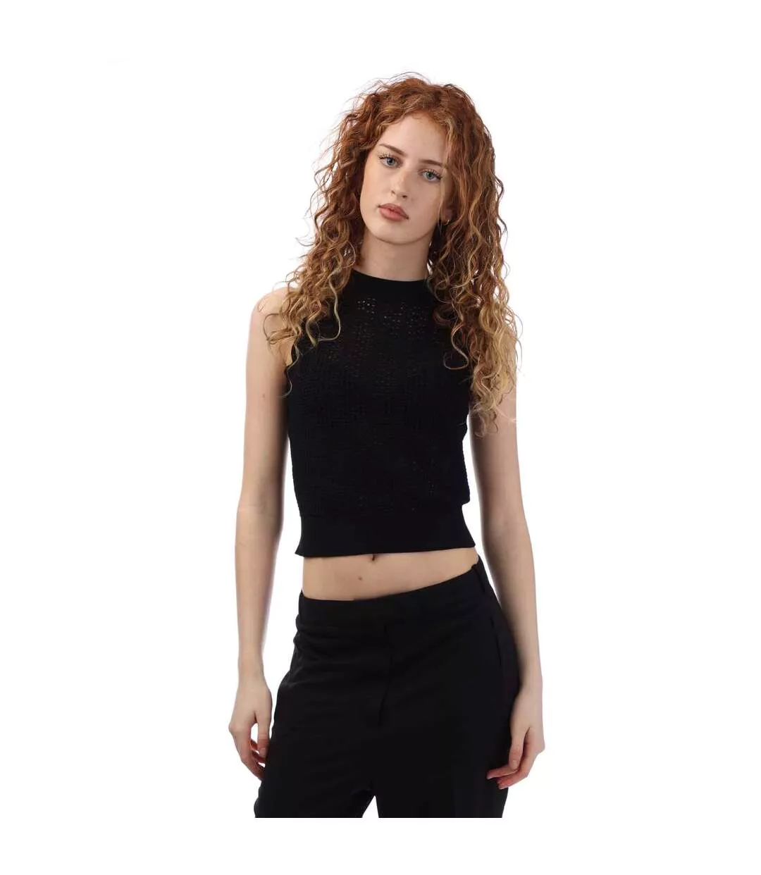 Haut Fassia Femme Noir Boss-2