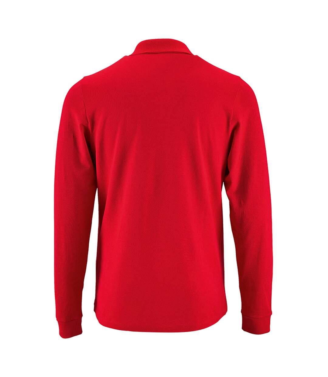 SOLS - Polo manches longues PERFECT - Homme (Rouge) - UTPC2912