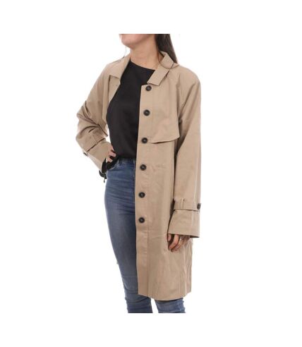 Veste Trench-coat Beige Femme Teddy Smith Trenchy - S