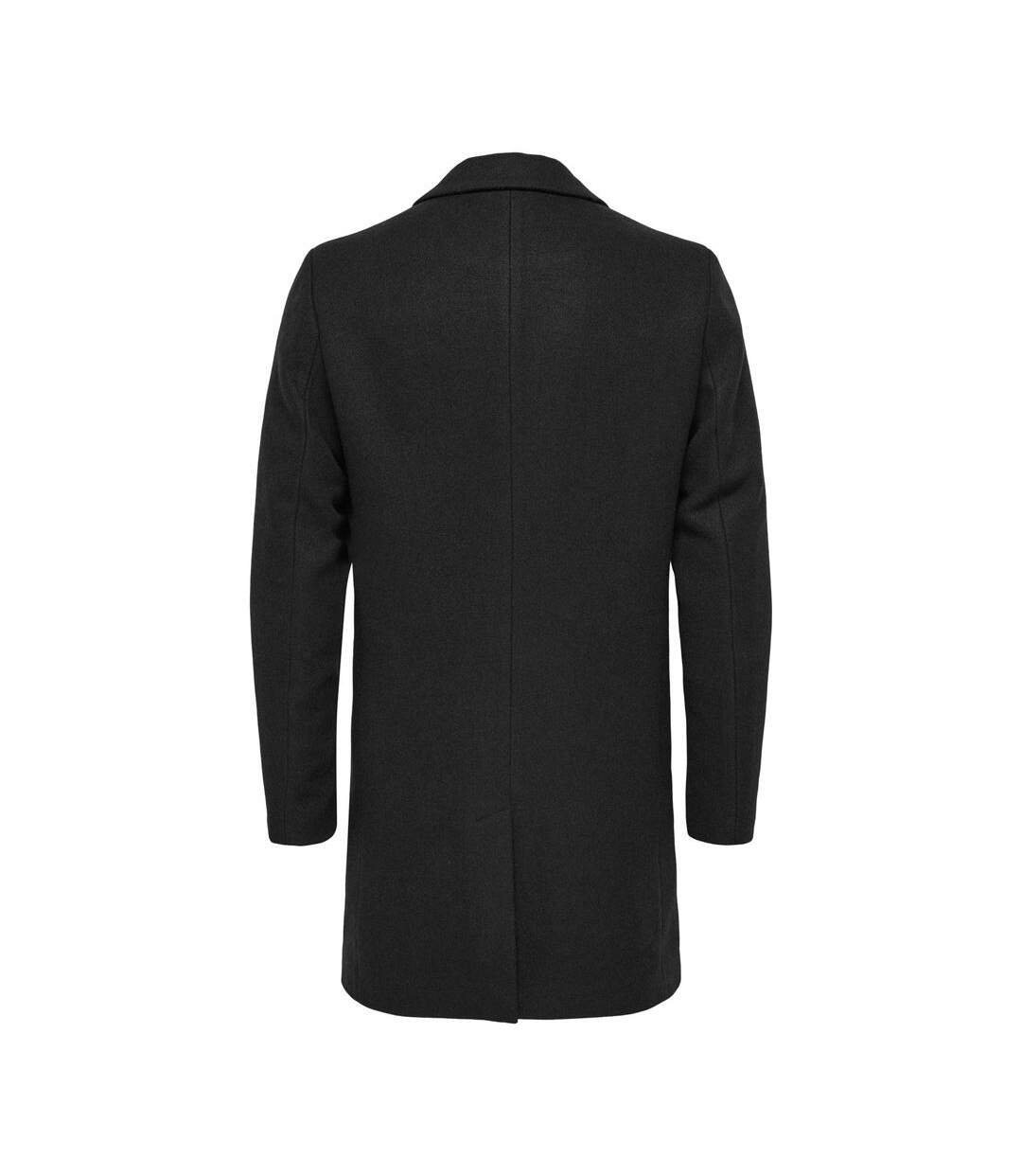 Manteau noir homme only & sons maylon-2