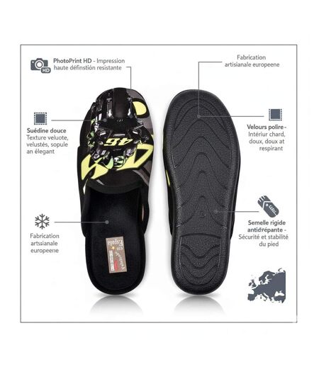 Pantoufles Homme Mule Fantaisie PHOTOPRINT