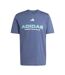 T-shirt Motif/style Logo Homme Bleu Marine Bleu Sarcelle Adidas-2