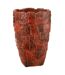 Vase Design en Céramique Akane 36cm Rouge-1