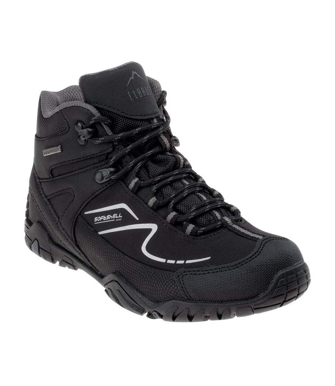 Chaussures de randonnée maash homme noir / gris foncé Elbrus-1