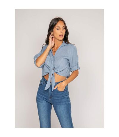 Chemise courte lin ORTHENSE - Dona X Lisa