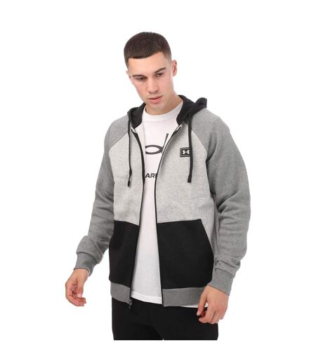 Veste polaire rival homme gris / noir Under Armour