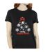 Disney Womens/Ladies Mickey Mouse And Friends Christmas Tree Cotton Boyfriend T-Shirt (Noir) - UTBI39314-3