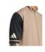 Sweat Entraînement Motif/style 3 Rayures Squadra Homme Beige Crème Noir Adidas-4
