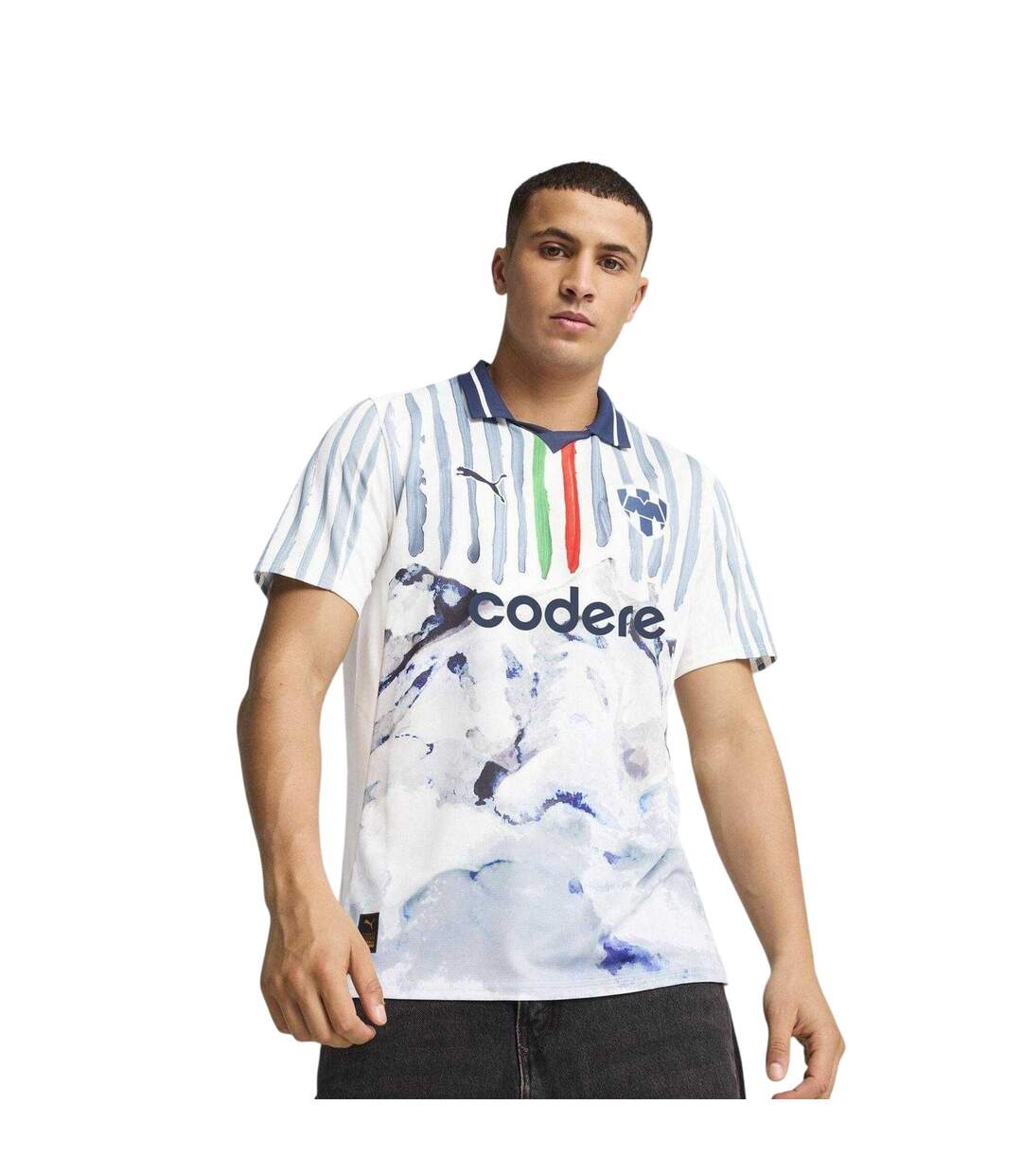 Mens Kidsuper 25/26 Cf Monterrey Home Jersey White Navy Puma-1