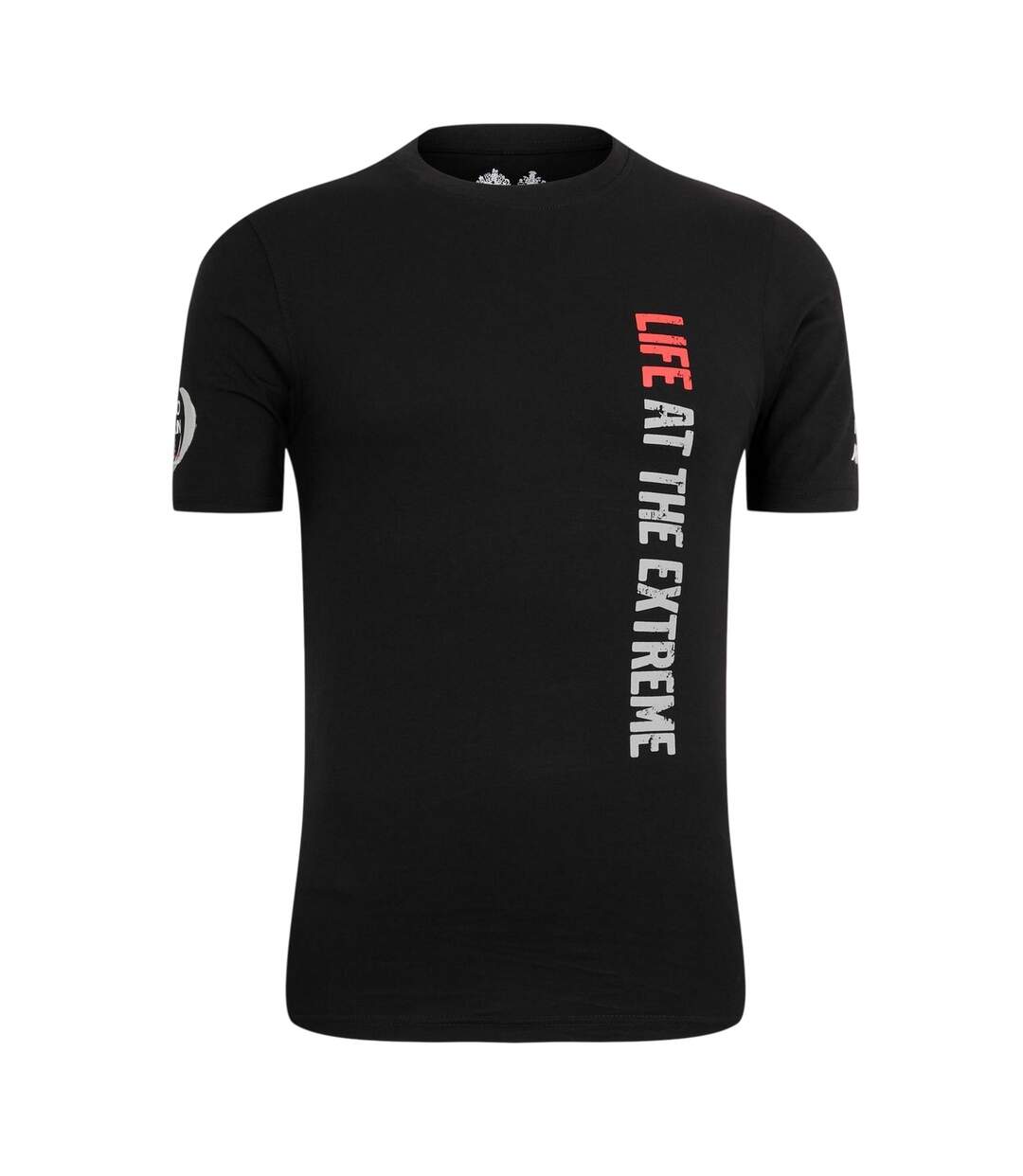 T-shirt Motif/style Logo Texte Tour Adulte Noir Musto-1