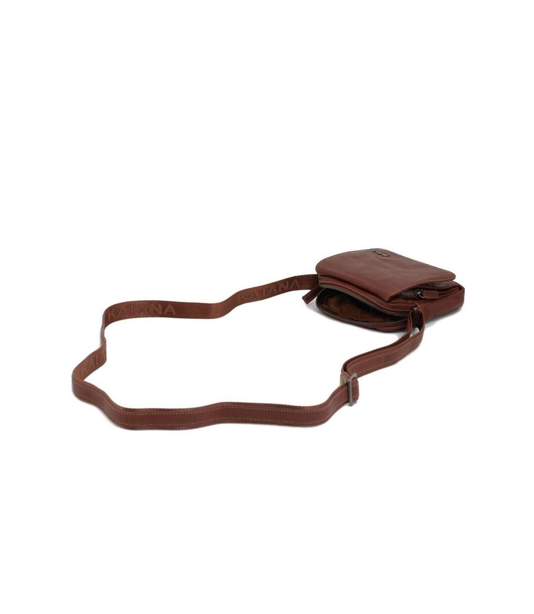 Katana - Sacoche homme en cuir - chocolat - 4180-5