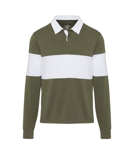 Polo sweat clyde adulte blanc Elevate