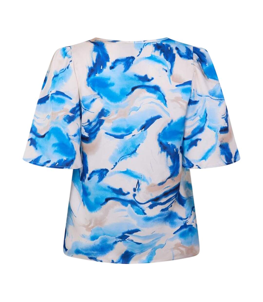 Womens/ladies Lovie V Neck Blouse Birch Vero Moda-2