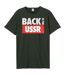 T-shirt Back In The Ussr Adulte Charbon Amplified-1