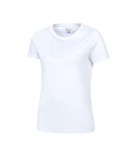 T-shirt basic femme blanc Mountain Warehouse