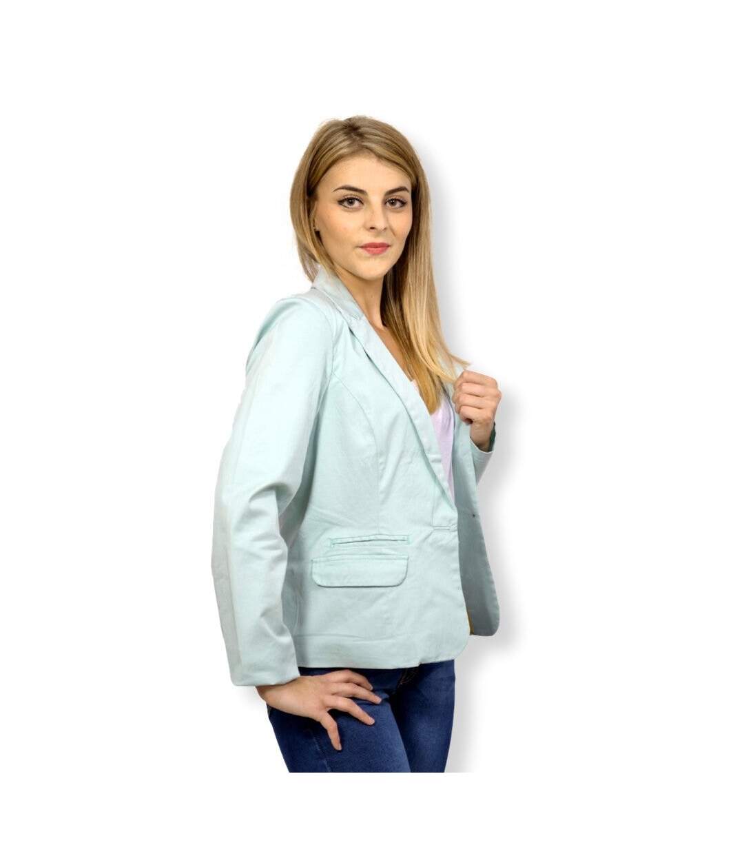 Veste femme manches longues casual - coupe ajustée