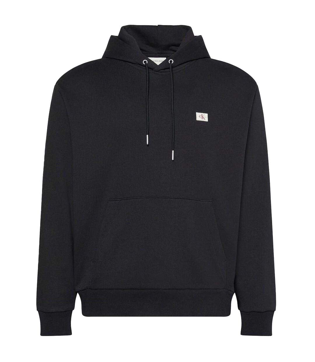 Mens Hoodie Black Calvin Klein-1