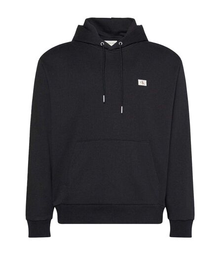 Mens Hoodie Black Calvin Klein