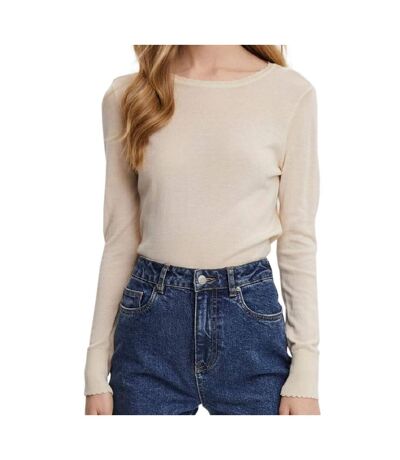 Pull Beige Femme Vero Moda Linnea - S