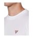 T-shirt Motif/style Logo Brodé Homme Blanc Guess-4