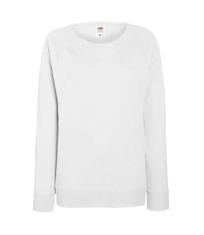 Fruit of the Loom - Sweatshirt à manches raglan - Femme (Blanc) - UTBC2656