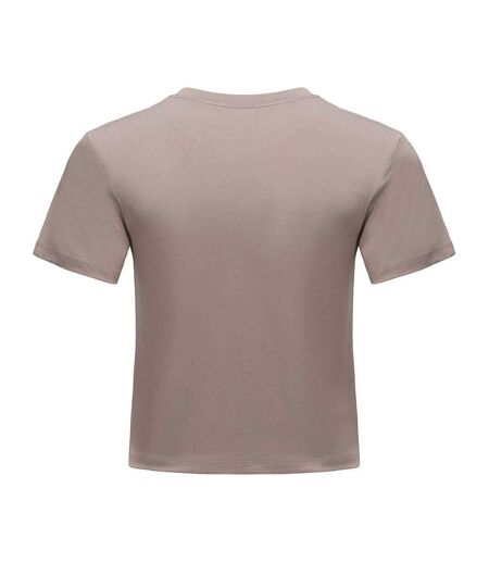 Womens/ladies Recycled Polyester T-shirt Stone Firetrap