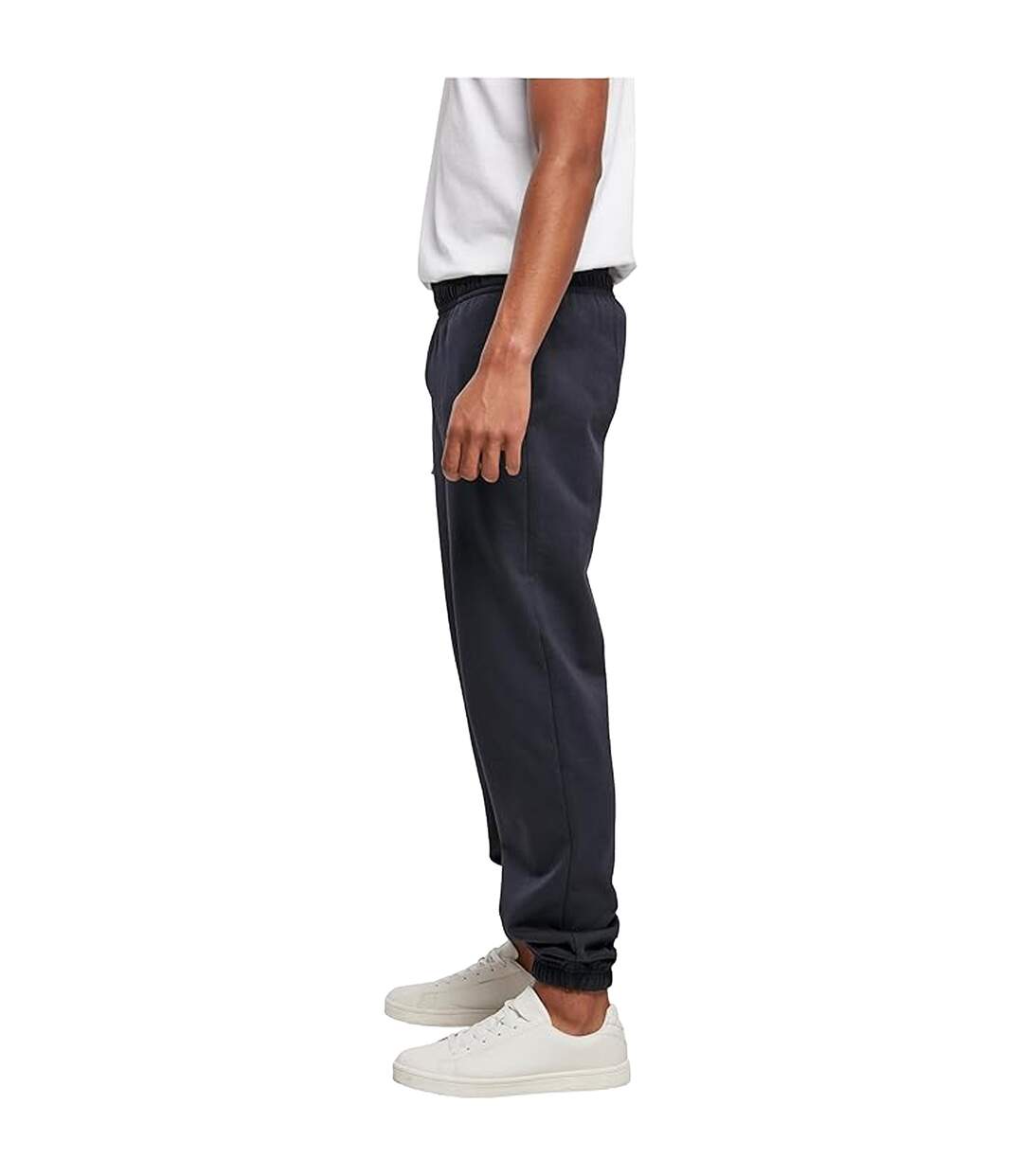 Pantalon De Jogging Basic Homme Bleu Marine Build Your Brand-3