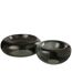 Coupelle Déco en Verre Carol 26cm Noir-2