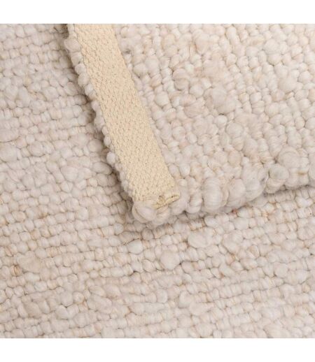 Tapis Effet Laine Volna 118x170cm Ivoire