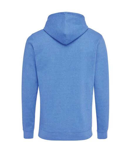 Unisex Adult Torres Recycled Cotton Undyed Hoodie Heather Blue Iqoniq